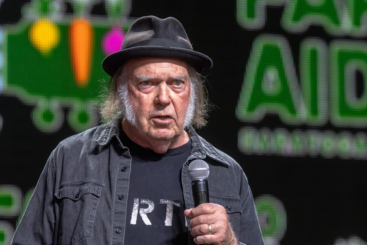 Neil Young rejects dynamic pricing for upcoming tour