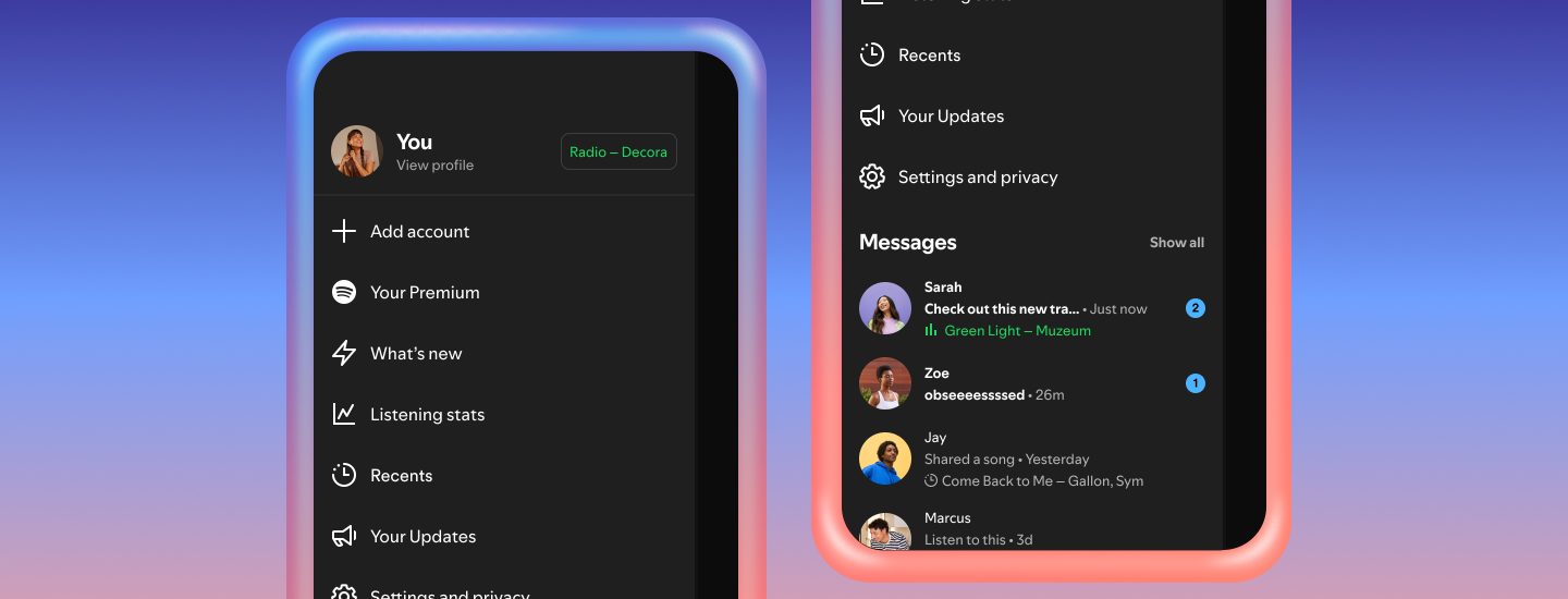 Spotify doubles down on social listening with real-time listening activity and Request to Jam