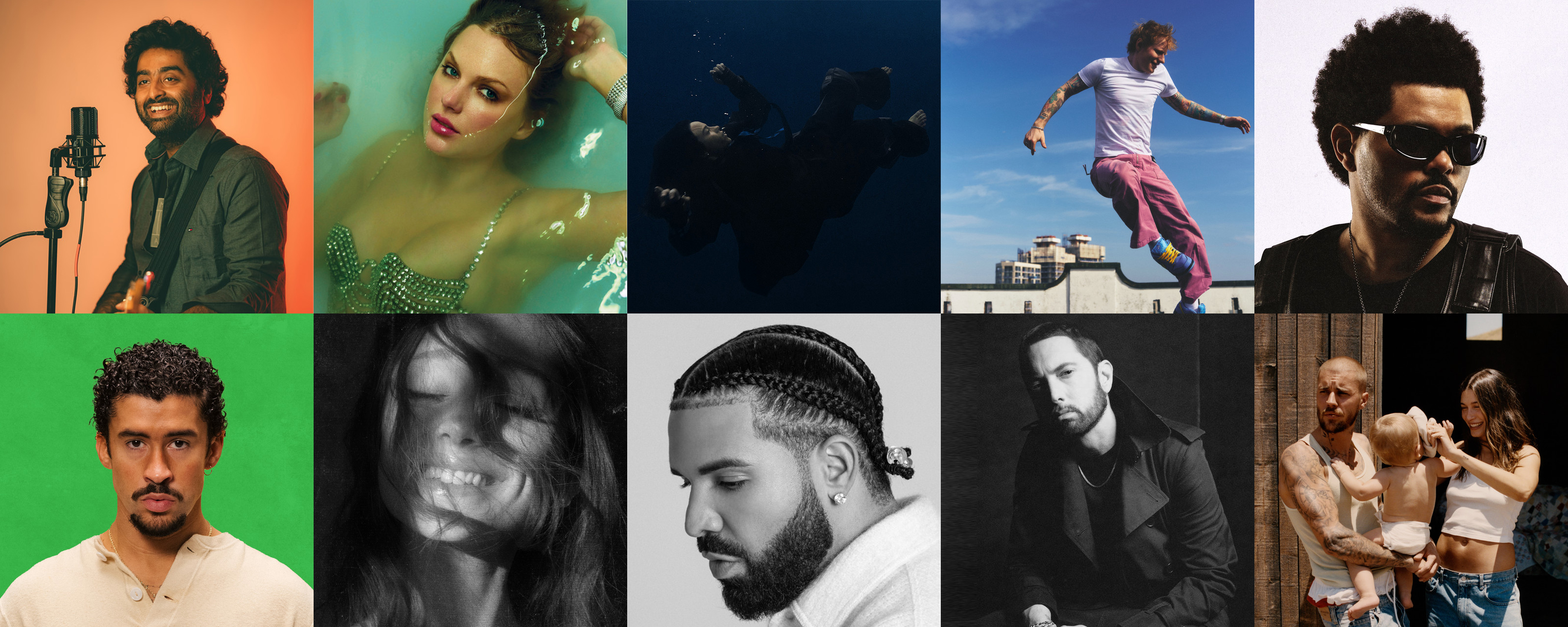 The 10 biggest artists on Spotify in 2026