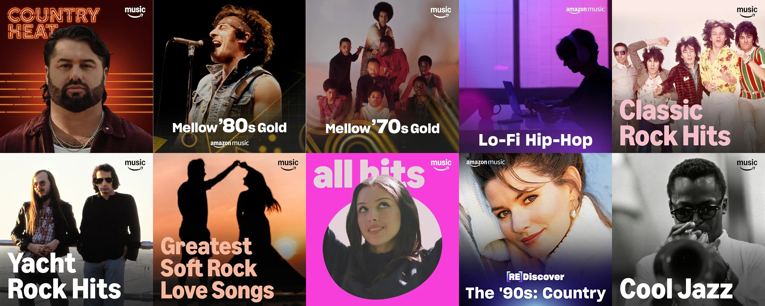 Top 10 most followed playlists on Amazon Music in 2026