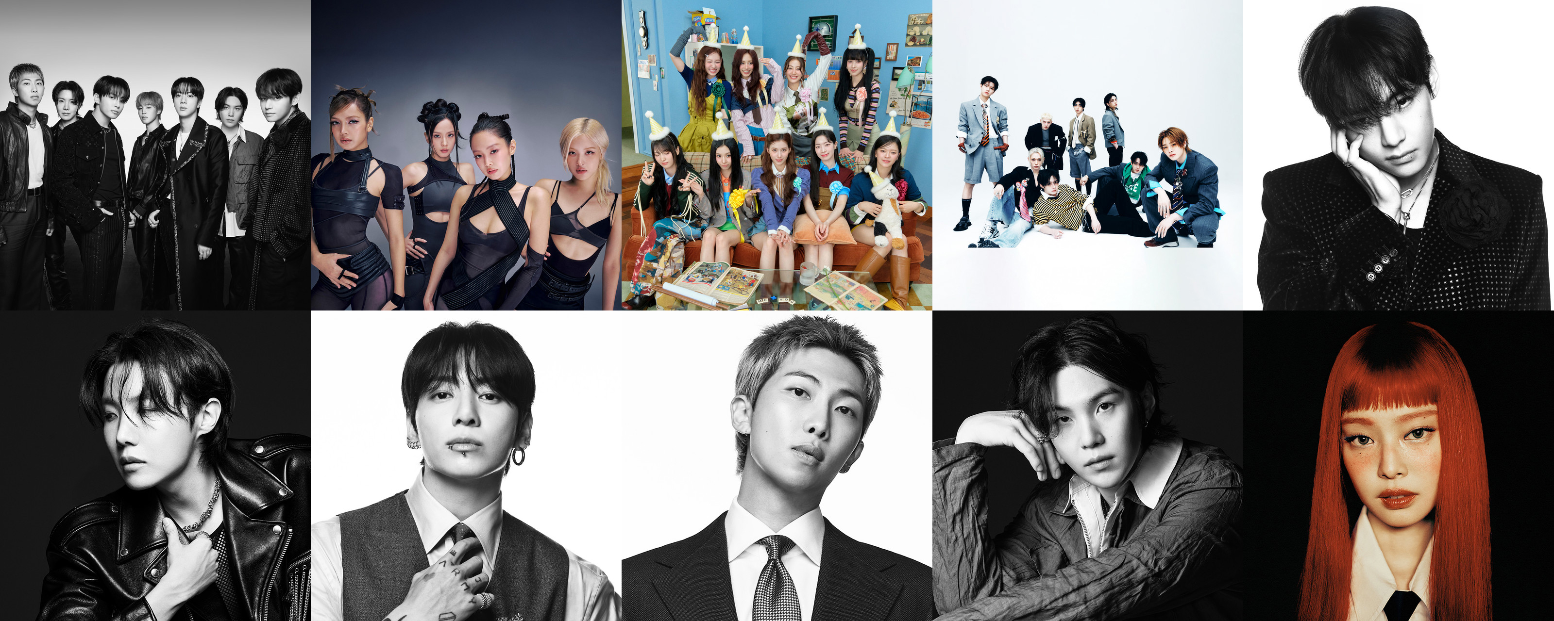 Top 10 most followed K-pop artists on Spotify in 2026