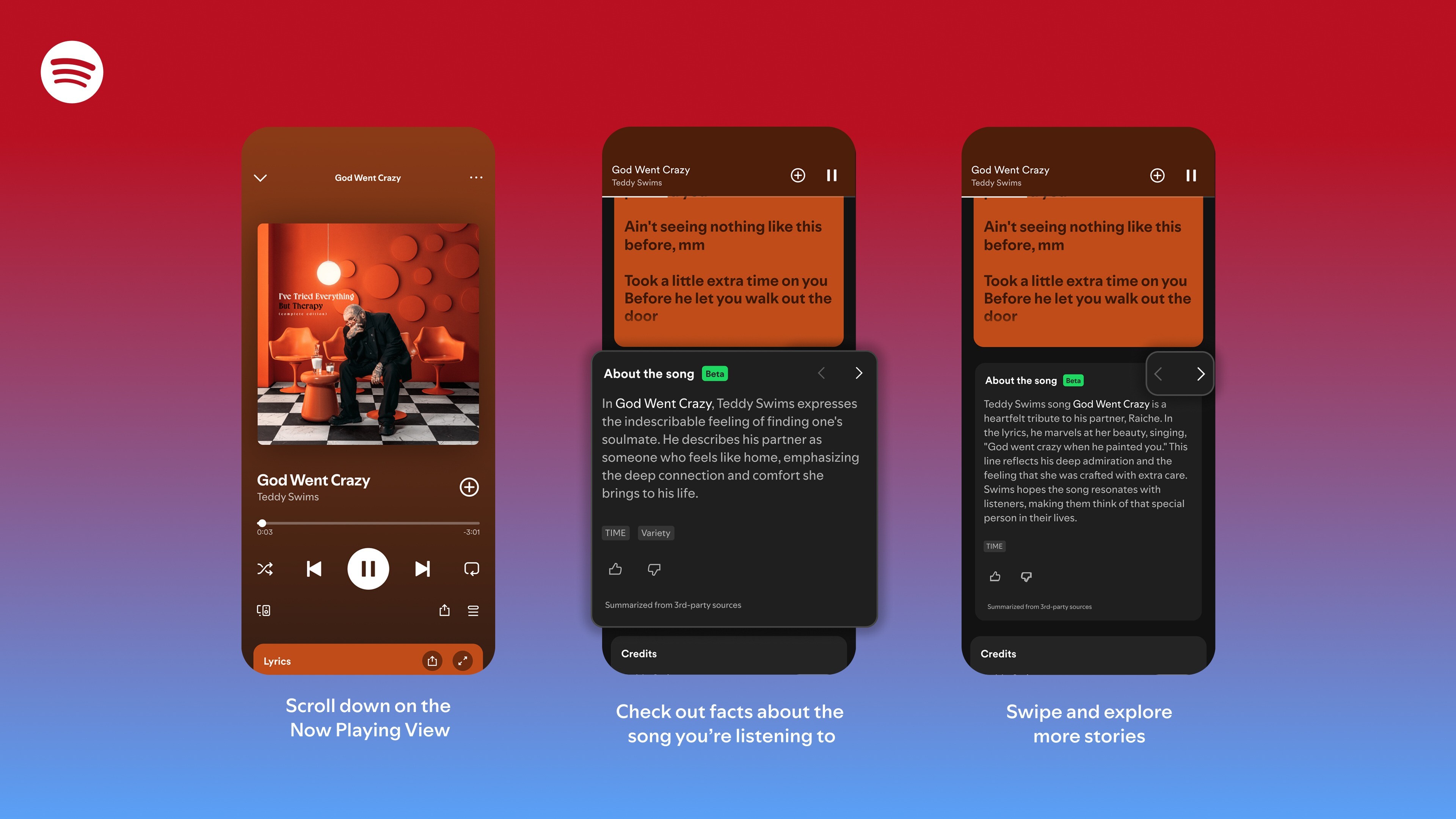Spotify rolls out “About the Song” feature, exploring the stories behind music