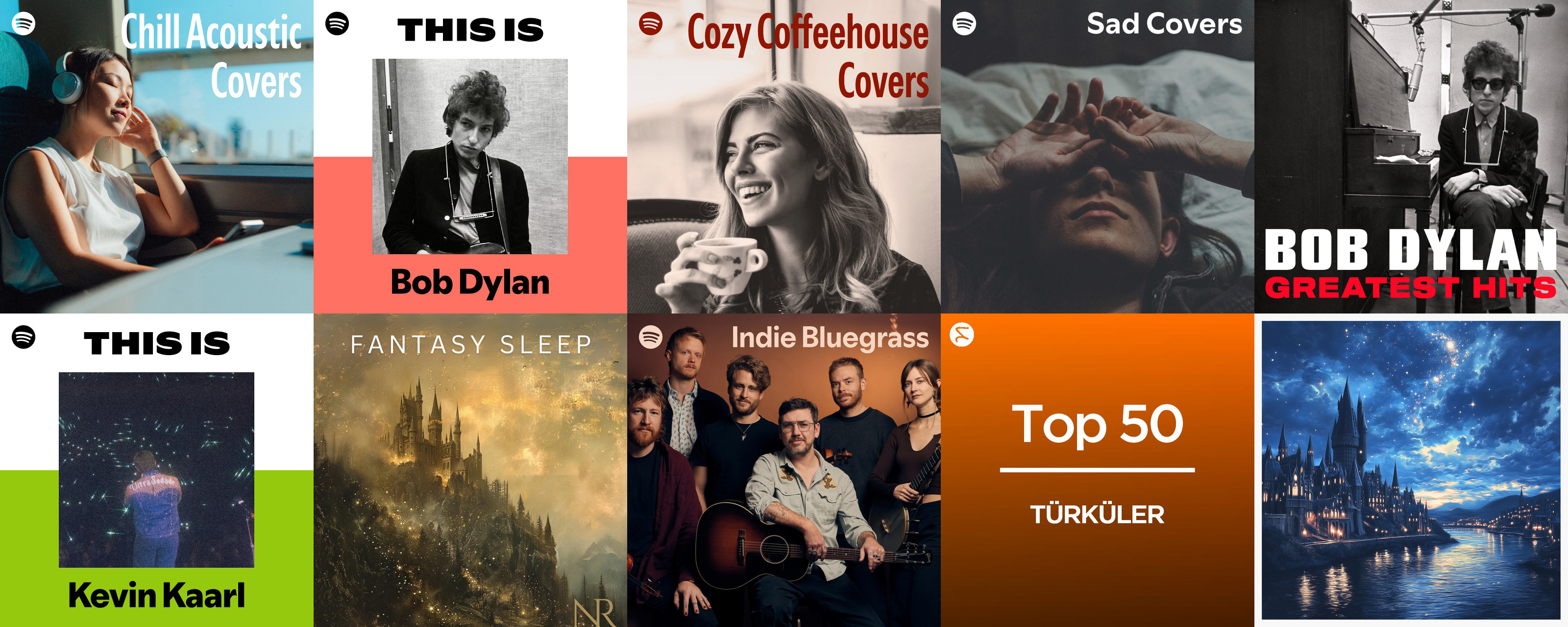 The ten most-followed Spotify playlists for folk music in 2026