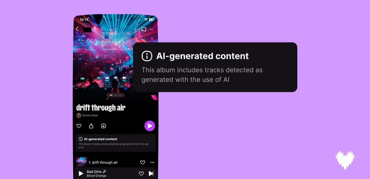 44% of new music uploads on Deezer are AI-generated