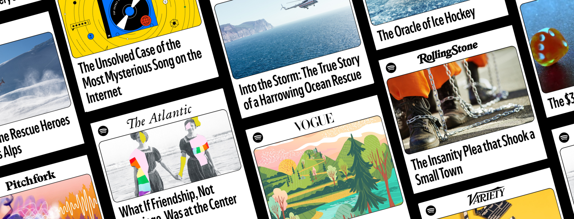 Spotify’s new ‘Articles’ feature puts long-form magazine journalism into audio