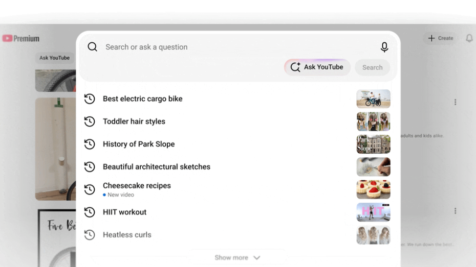 YouTube brings AI search to video discovery alongside new Gemini-powered Shorts remix tools