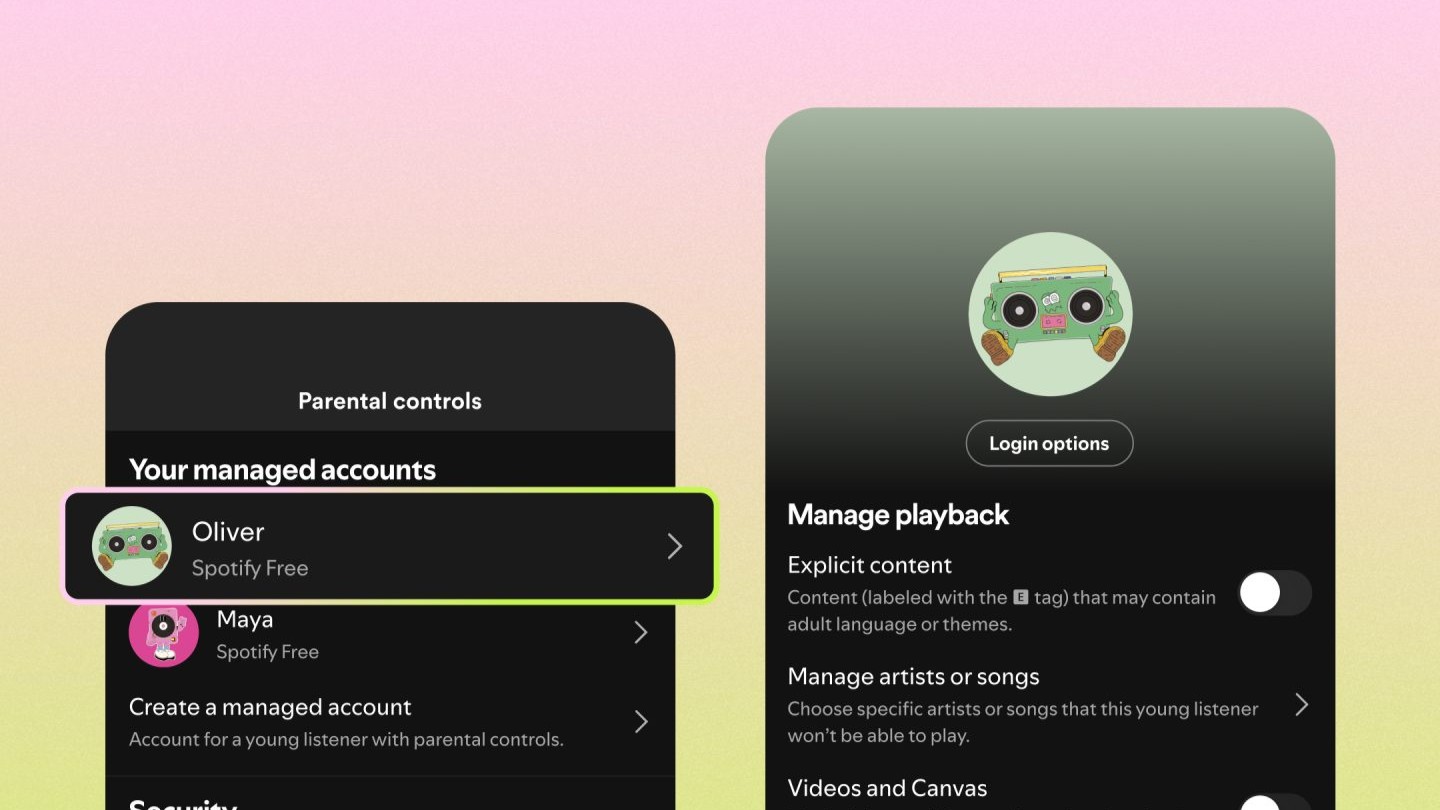 Spotify expands parental controls to free users