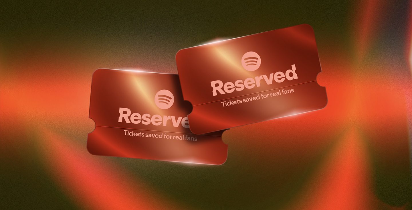 How does Reserved by Spotify work for fans?