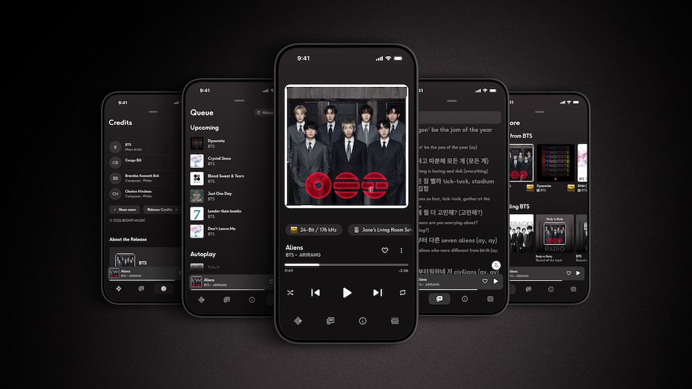 Qobuz refreshes its audio player and adds real-time lyrics