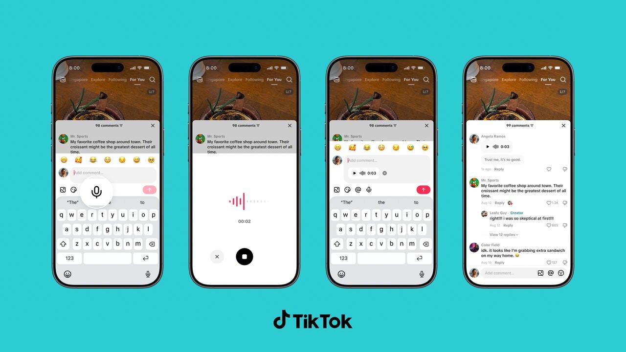TikTok adds Voice Comments, Polls and more interactive features