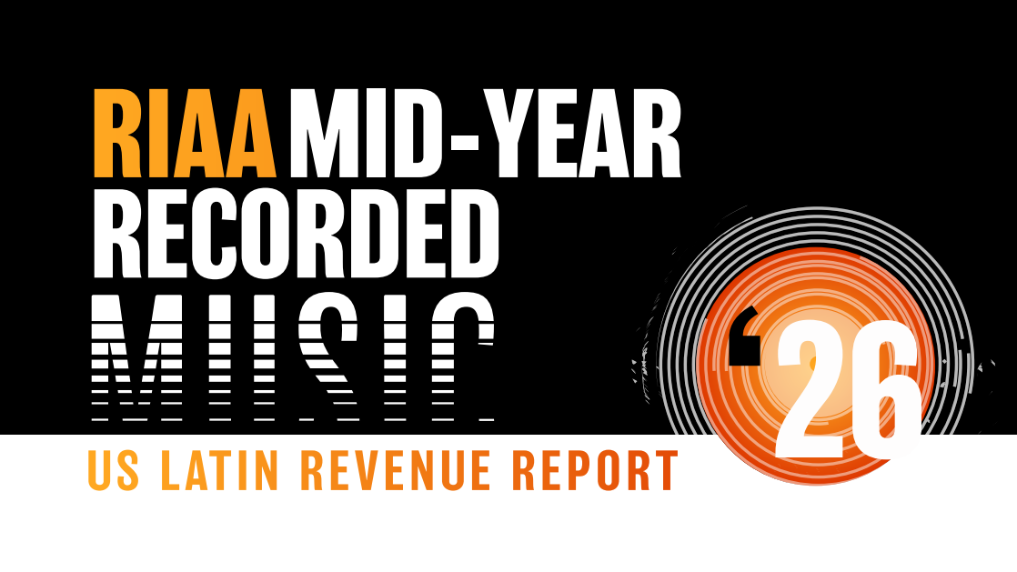 Latin music revenue grew 8.6% to $542M in the US during H1 2026
