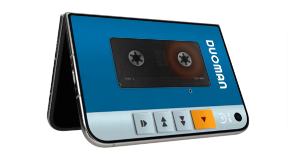 Duo-Man turns the upcoming iPhone Duo into a virtual Walkman