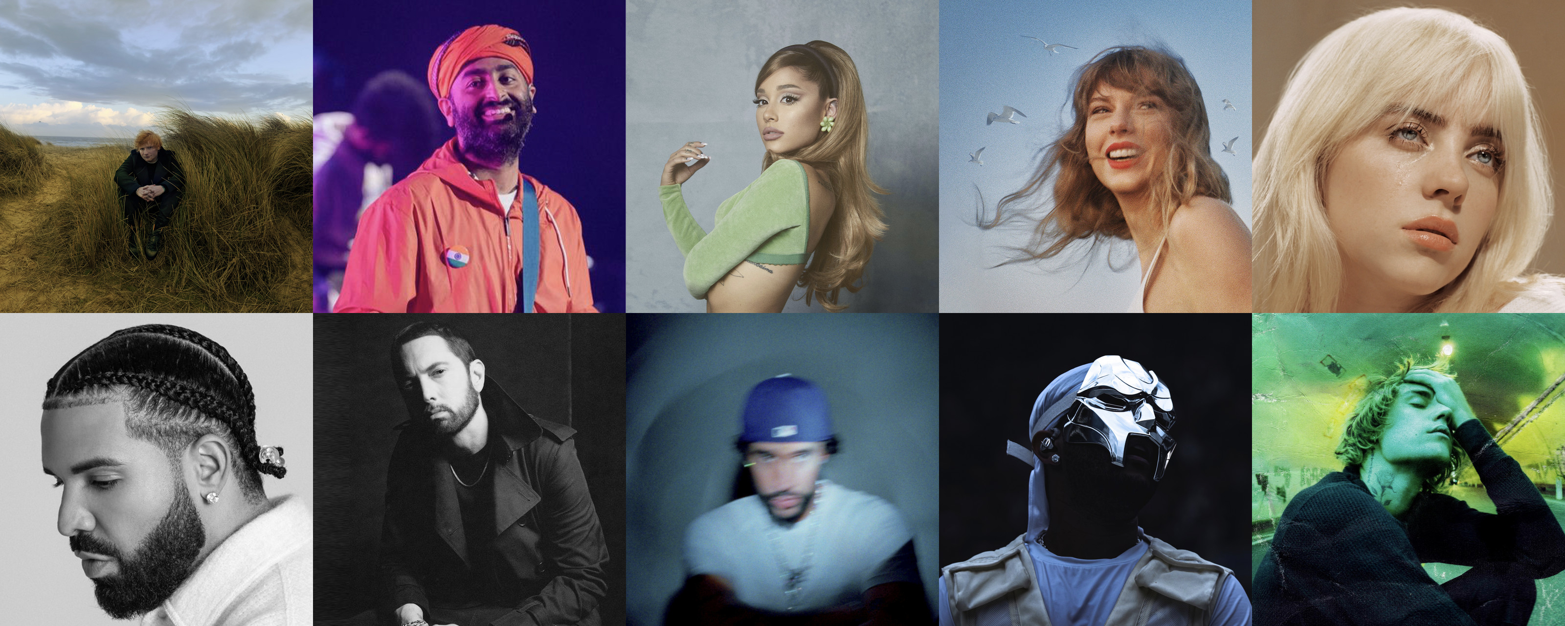 Los 10 artistas más importantes de Spotify en 2023