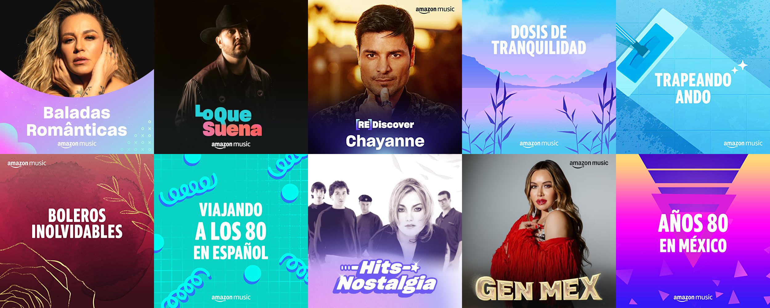 Las 10 listas de reproducción más seguidas en Amazon Music en 2024