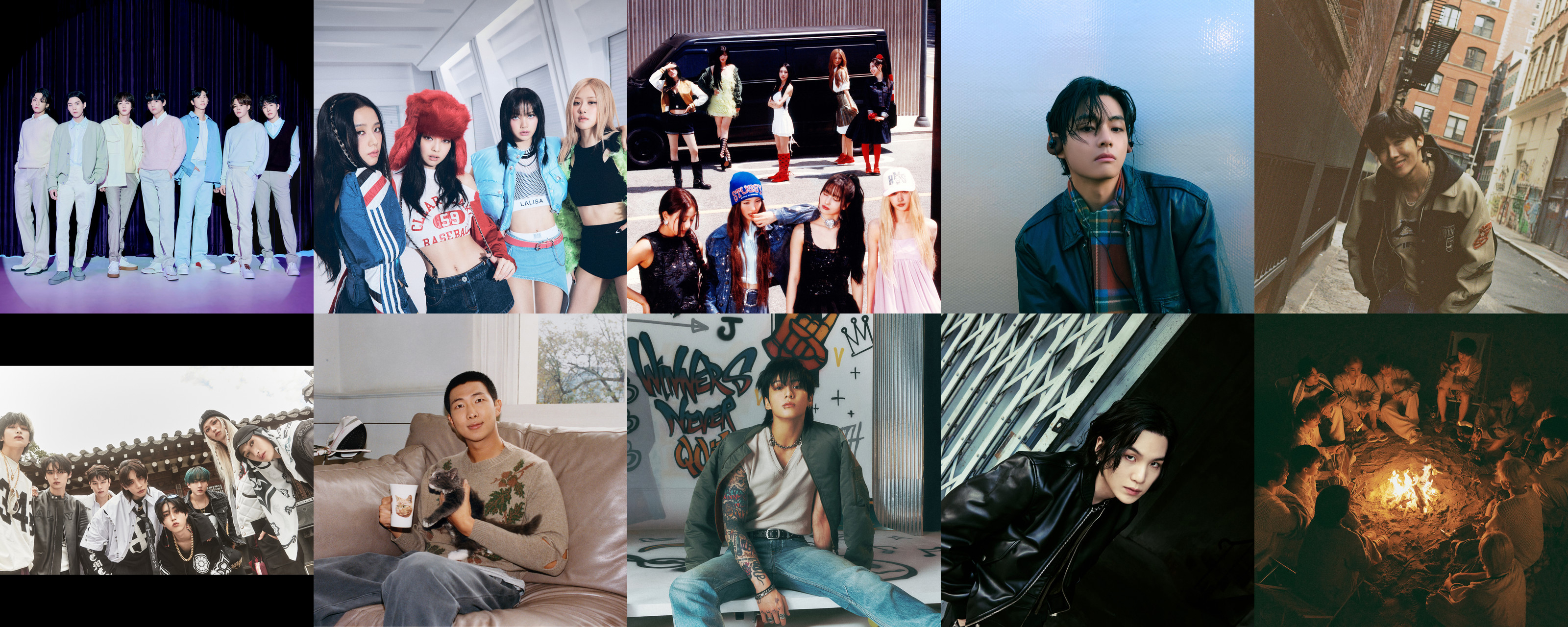 Los 10 artistas de K-pop más seguidos en Spotify en 2025