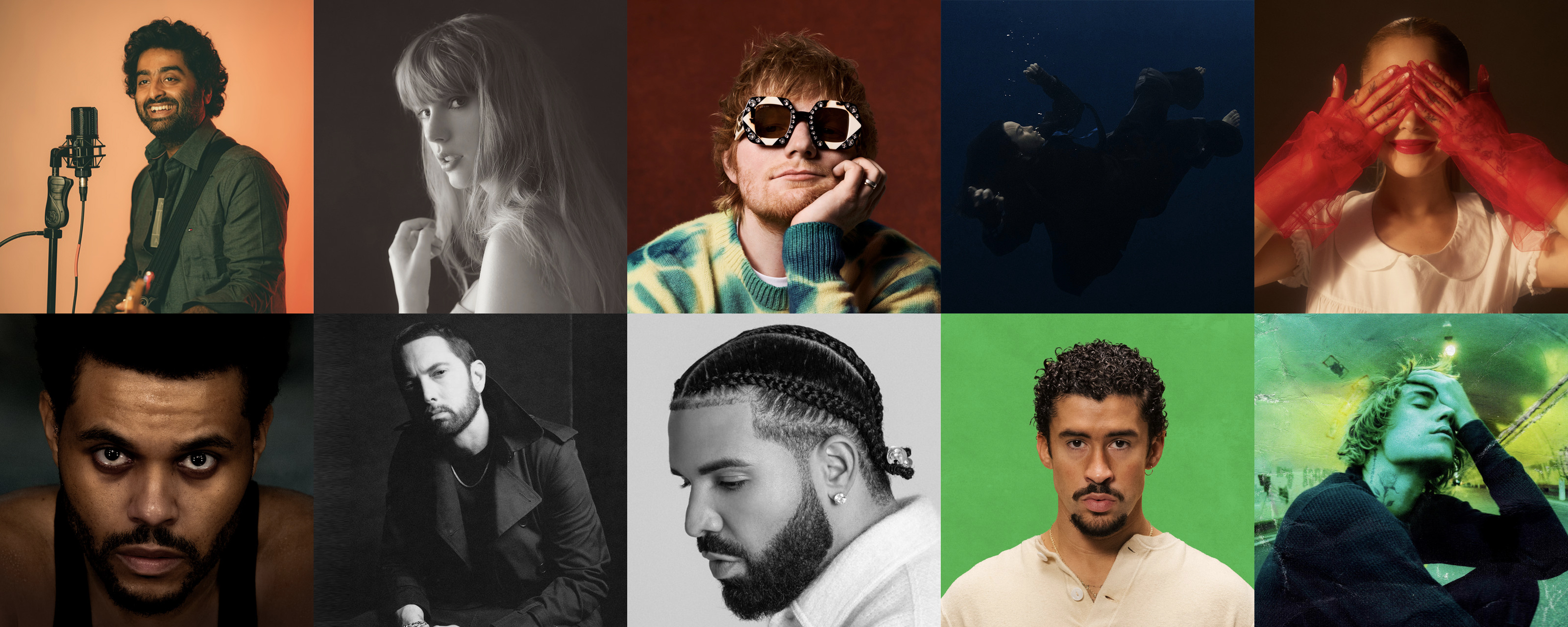 Los 10 artistas más importantes de Spotify en 2025