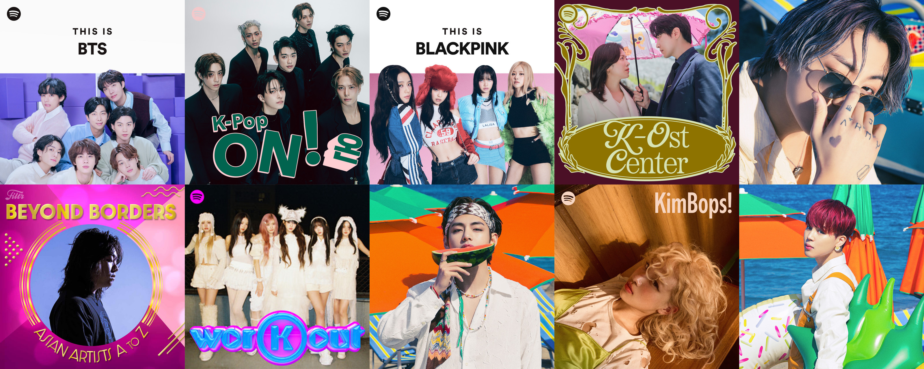 Las 10 listas de Spotify de K-pop más populares en 2025