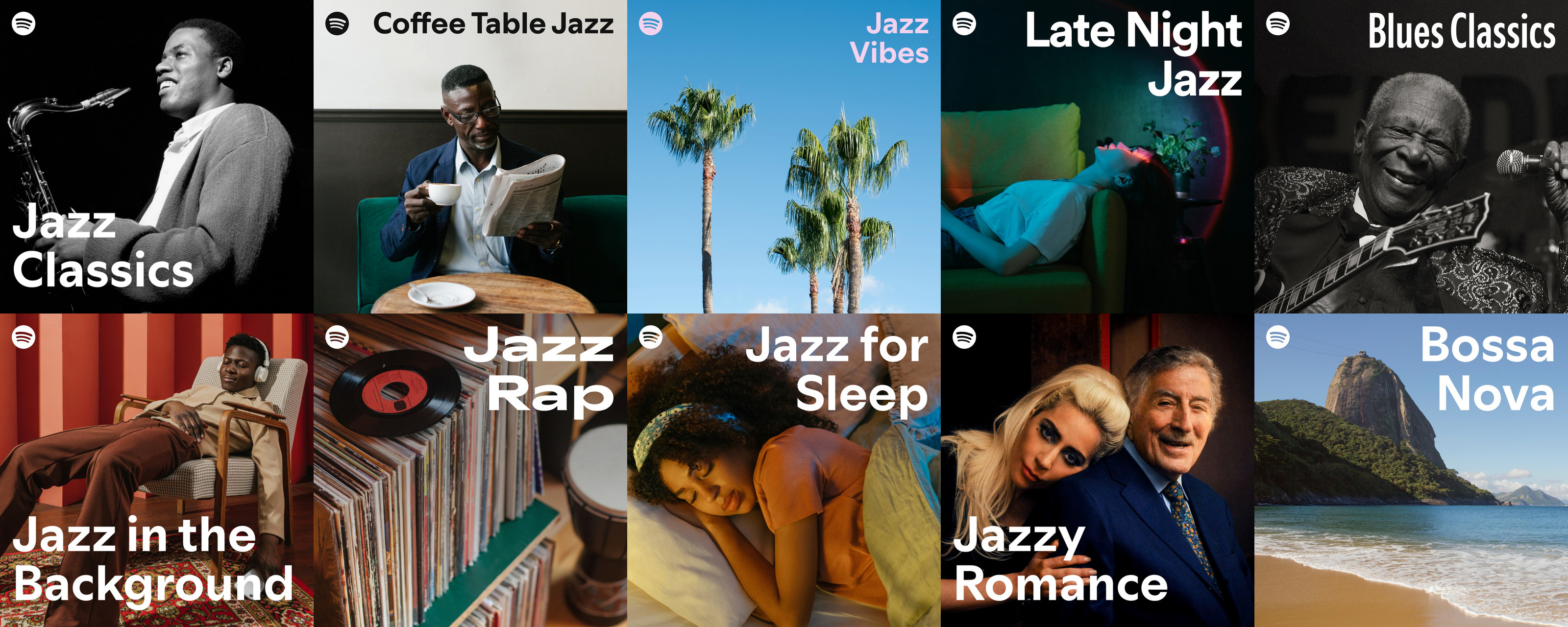 Las 10 listas de Spotify de blues y jazz más populares en 2025