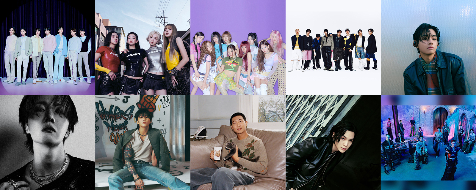 Los 10 artistas de K-pop más seguidos en Spotify en 2025