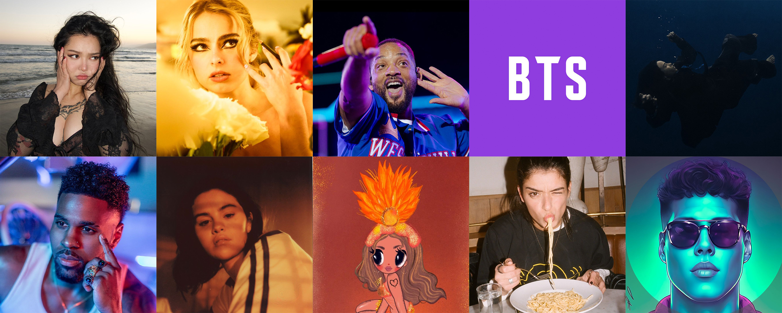 Los 10 artistas musicales más seguidos en TikTok 2025