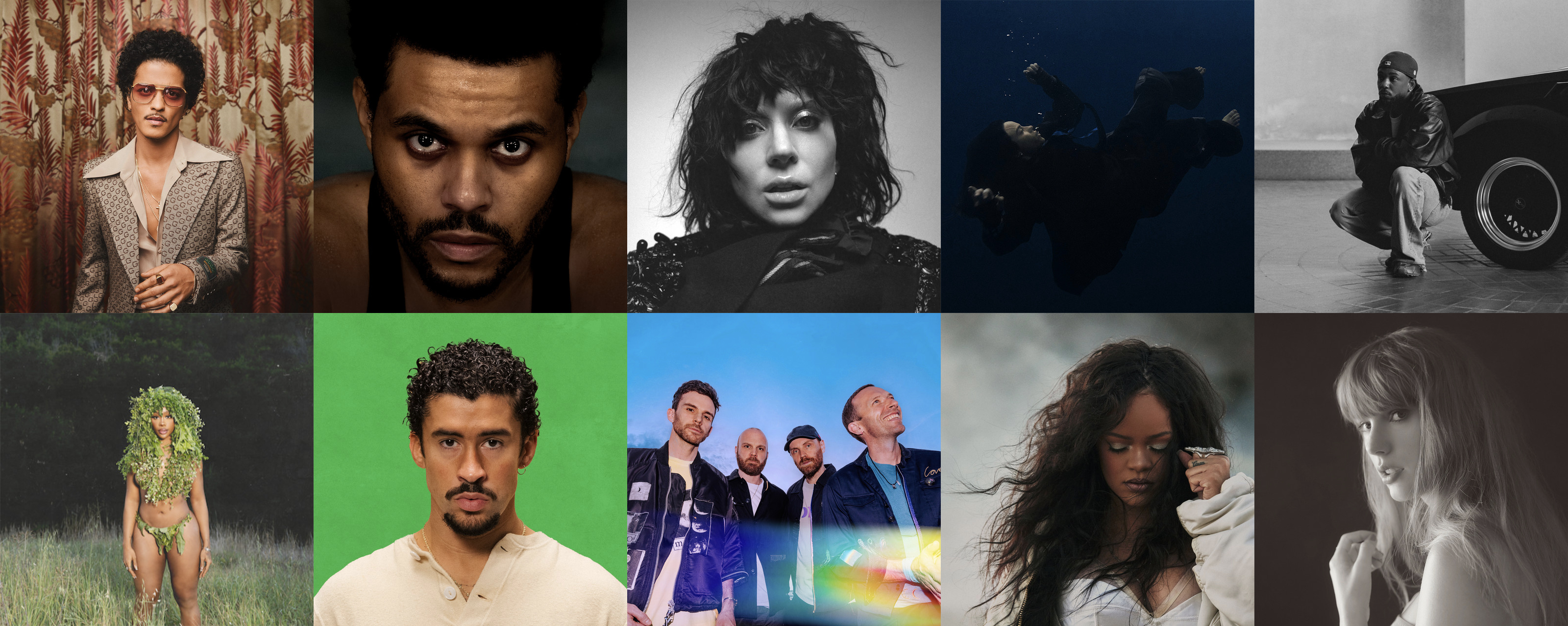 Los 10 artistas más escuchados en Spotify – artistas con más oyentes mensuales en 2025