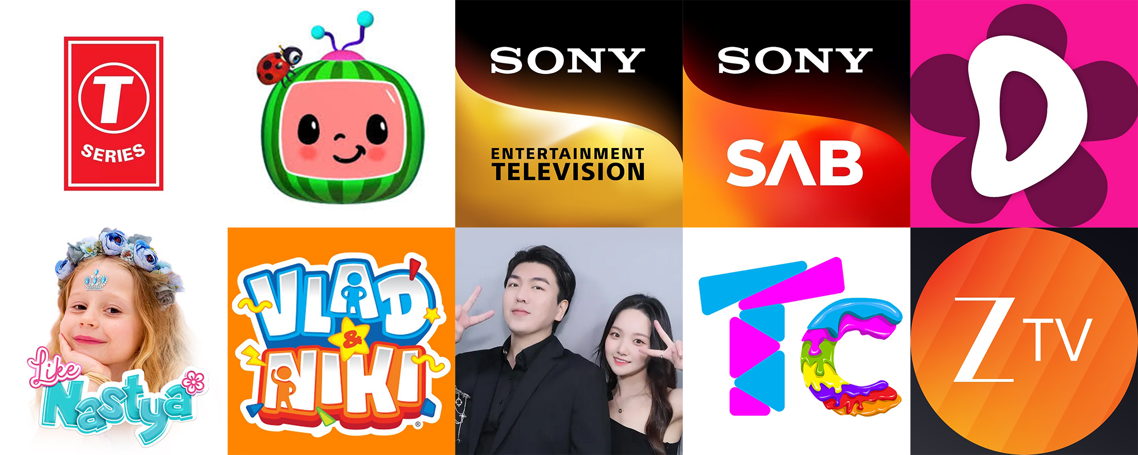 Los 10 canales de YouTube más vistos en 2026