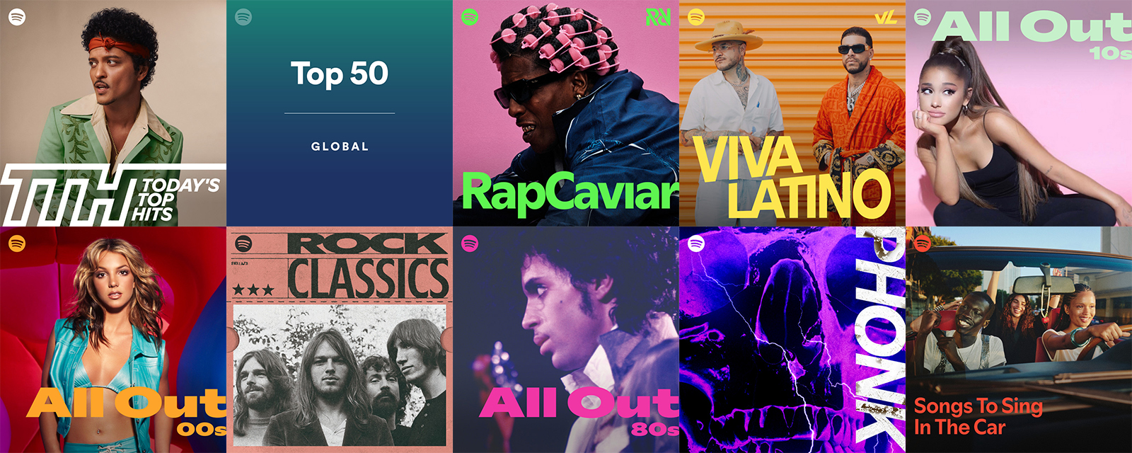 Top 10 de las listas de reproducción más seguidas en Spotify 2026