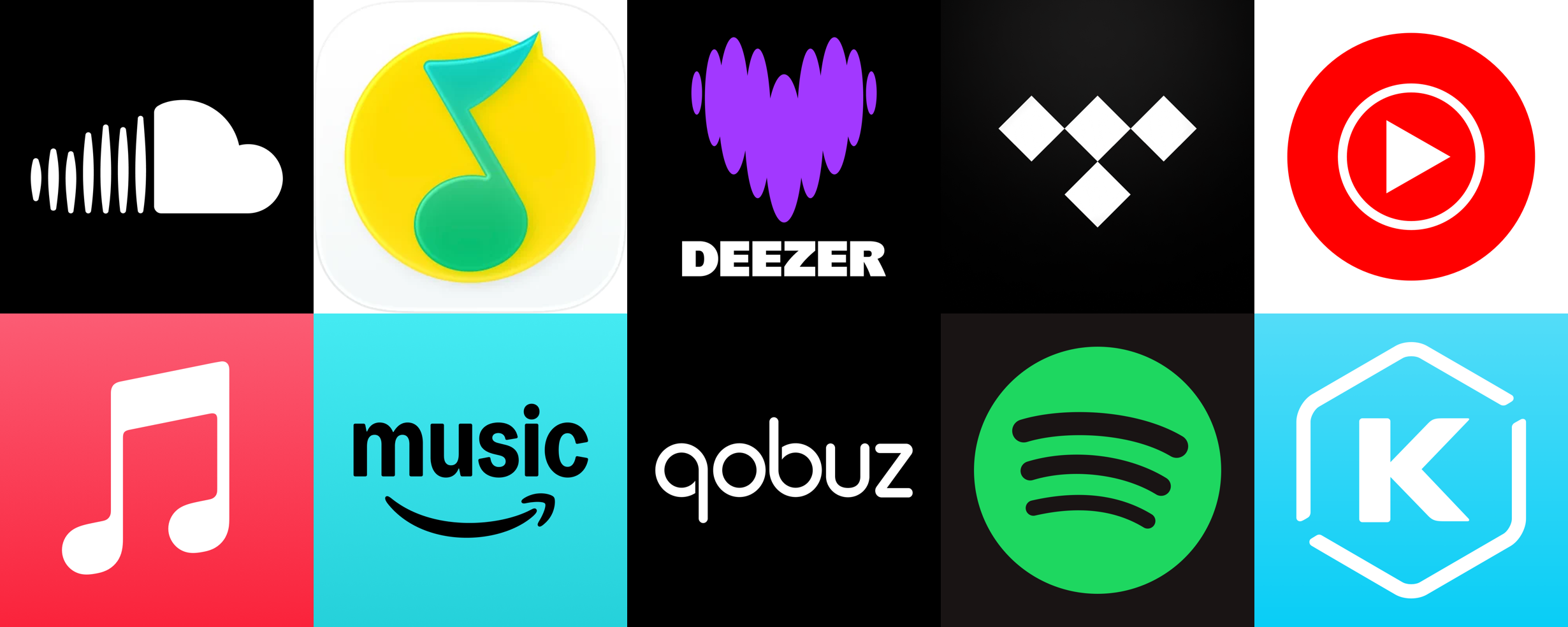 Los 10 servicios de streaming con más canciones en 2026