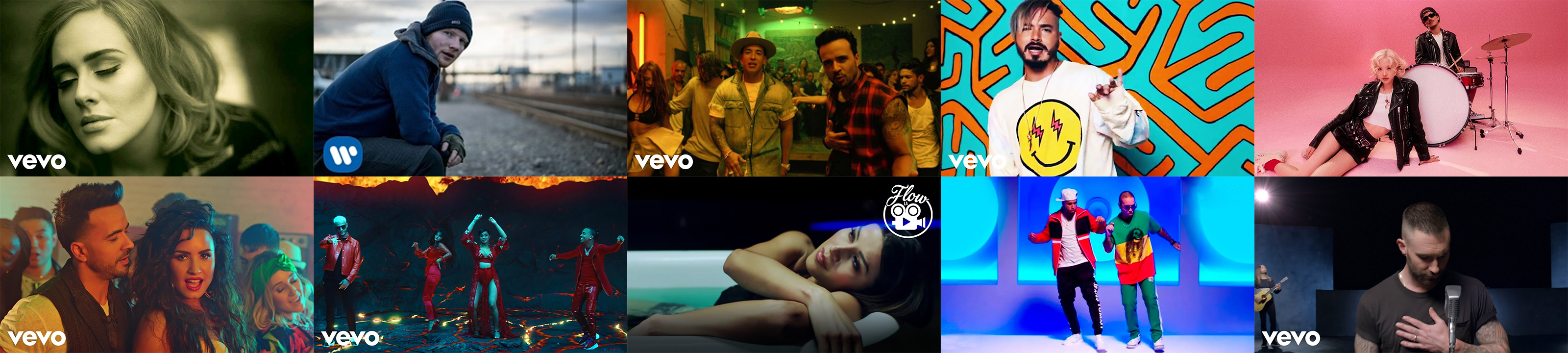 Los 10 vídeos musicales que más rápido alcanzarán los mil millones de visitas en YouTube en 2026