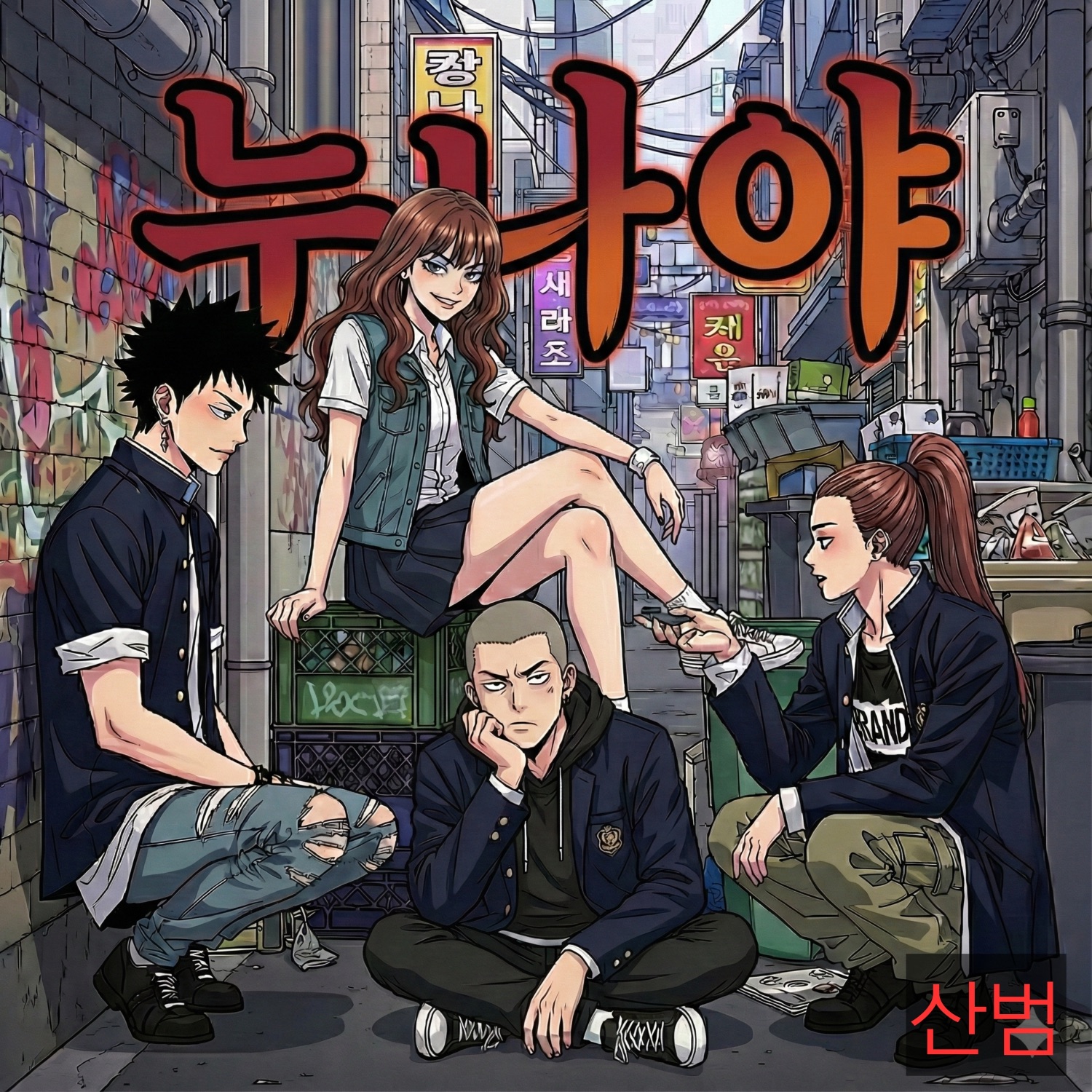 🎵 [K-Electronic] 틱톡 51만 인플루언서 산범(SANBUM) – 〈누나야〉 발매!