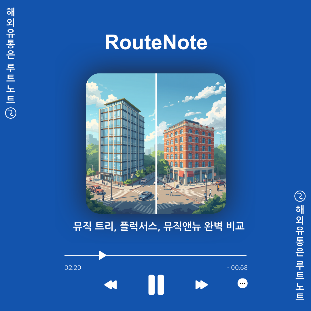 🌍 [음원 유통사 분석]뮤직 트리, 플럭서스, 뮤직앤뉴 완벽 비교 ✨