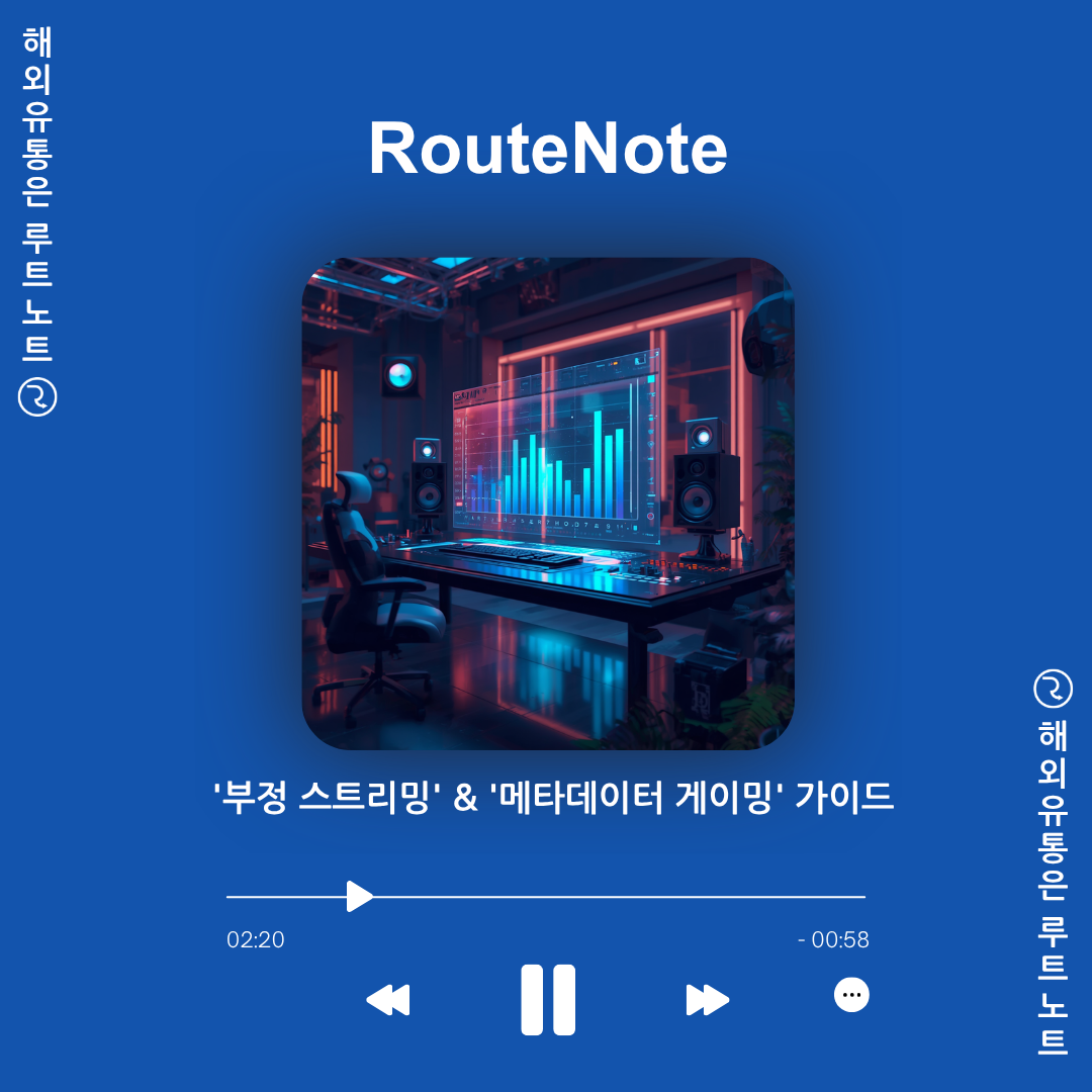 아티스트가 절대 피해야 할 ‘부정 스트리밍’ & ‘메타데이터 게이밍’ 가이드