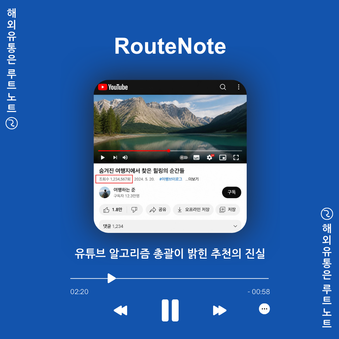 구독자가 안 보면 내 영상은 망한 걸까? 유튜브 알고리즘 총괄이 밝힌 추천의 진실 🎵