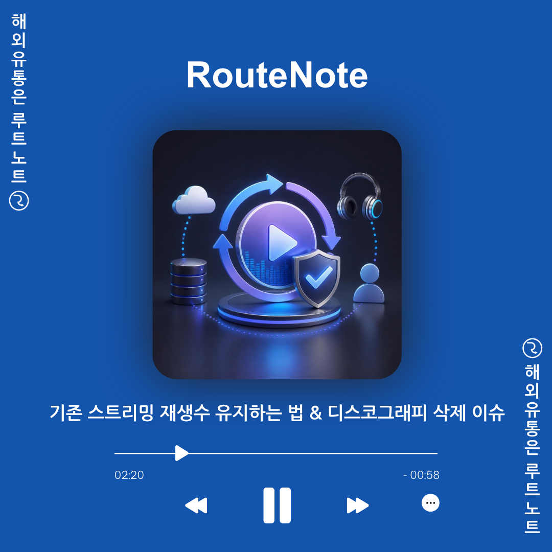 음원 수정/재업로드 시 기존 스트리밍 재생수 유지하는 법 & 디스코그래피 삭제 이슈 해결! 🎧
