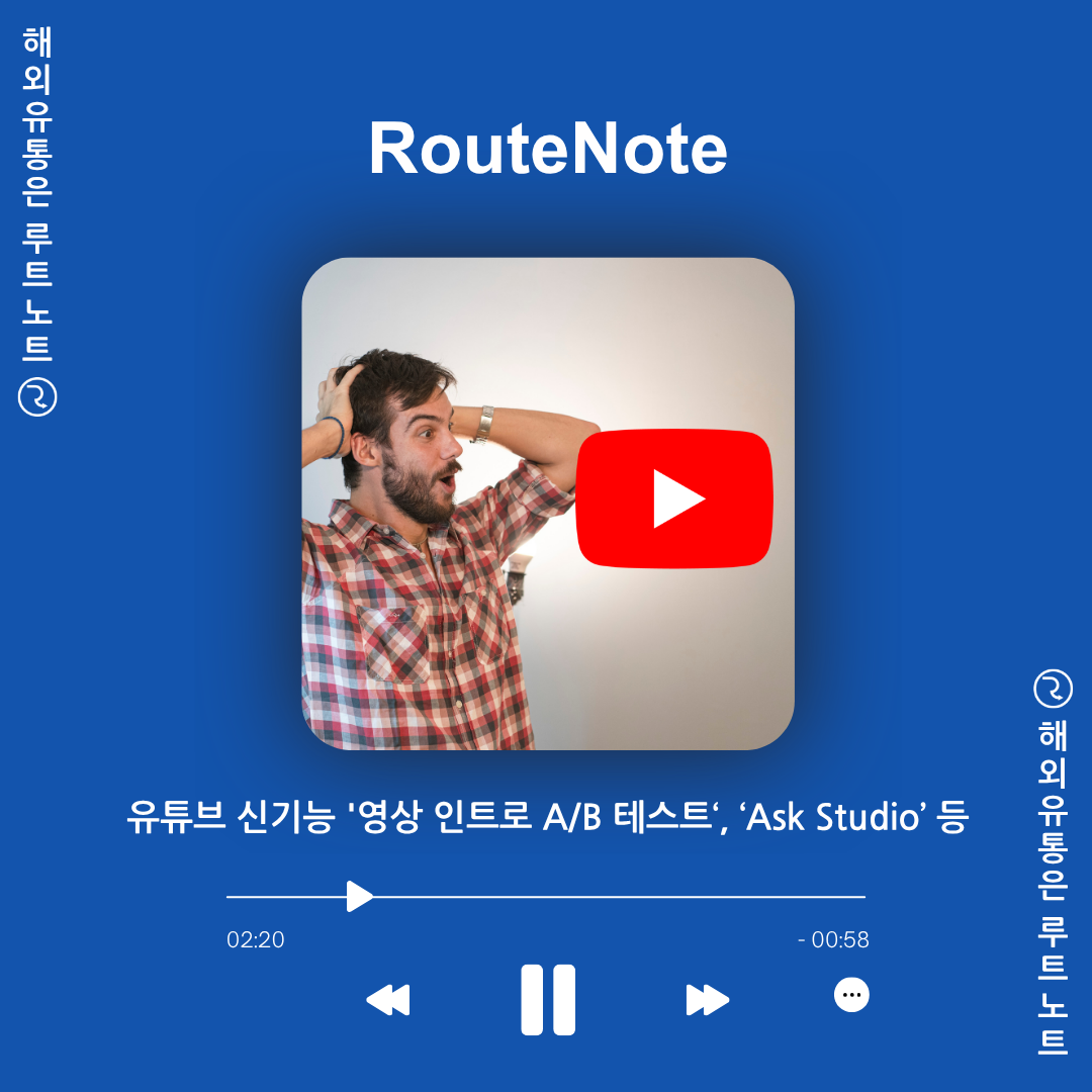 유튜브 신기능! 영상 도입부 3개 올려서 알고리즘 테스트한다? 잠자는 내 음악 영상 조회수 살리는 비결 🎬