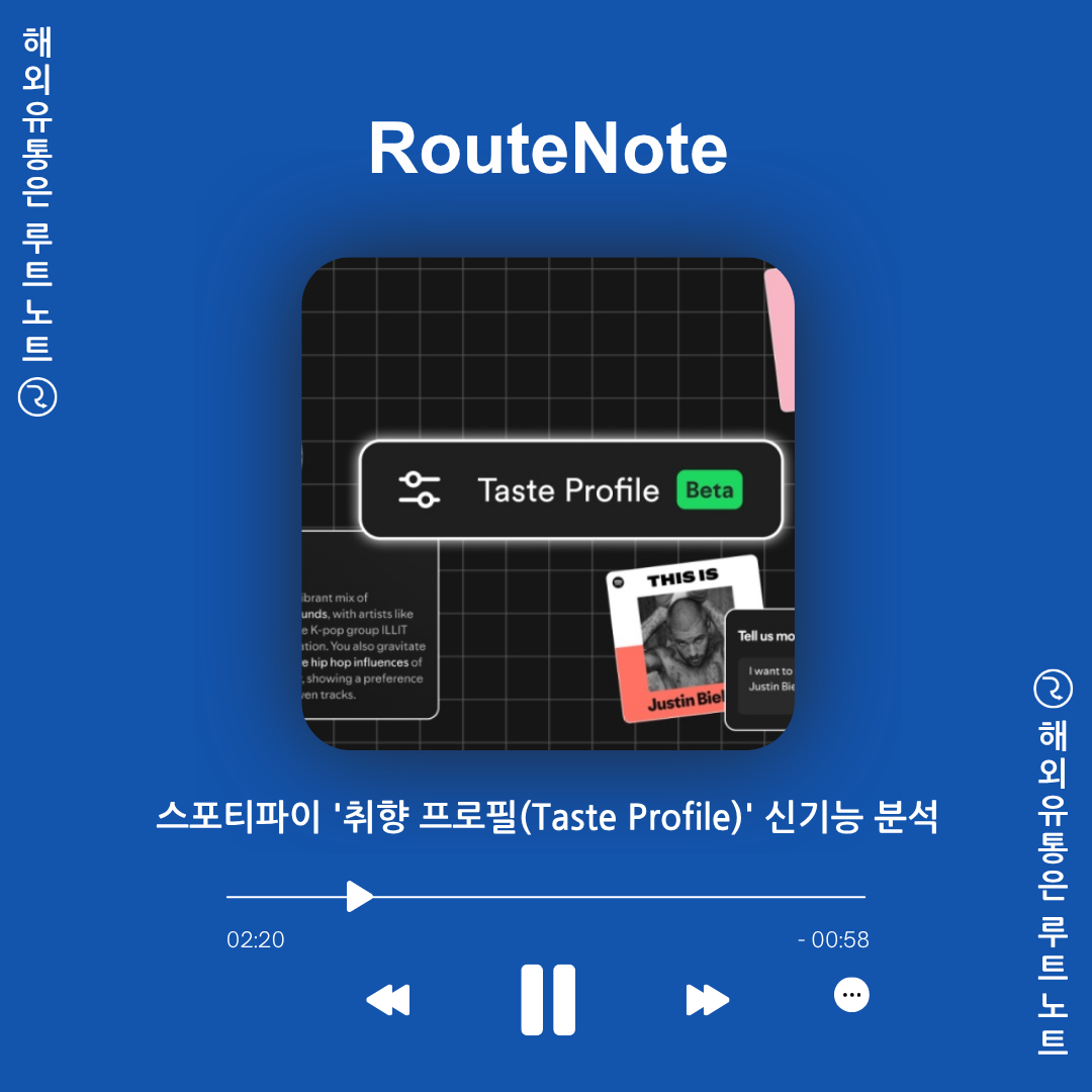 알고리즘을 직접 조종한다? 스포티파이 ‘취향 프로필(Taste Profile)’ 신기능 분석 – 루트노트