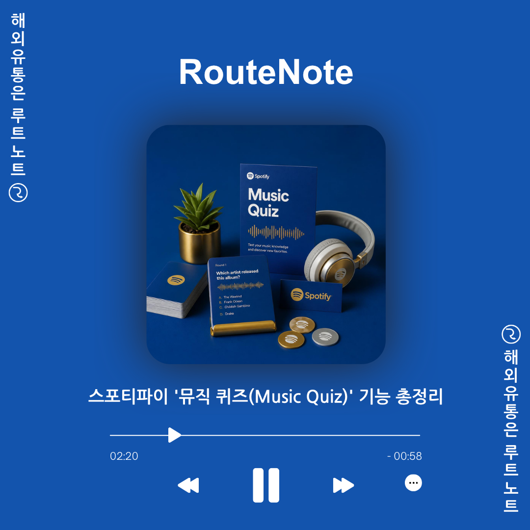 방탄소년단(BTS) 퀴즈가 전 세계로? 스포티파이 ‘뮤직 퀴즈(Music Quiz)’ 기능 총정리