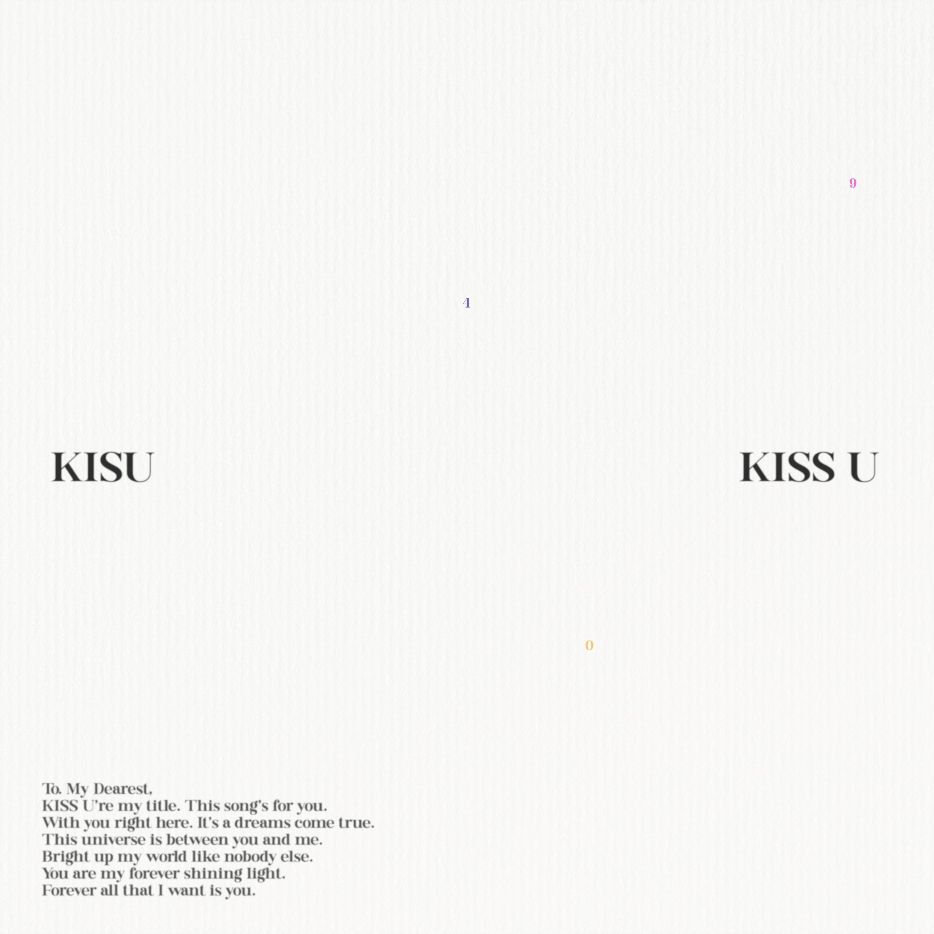 KISS U – KISU – A Melodic Love Letter to Fans, Prelude to Global Stardom