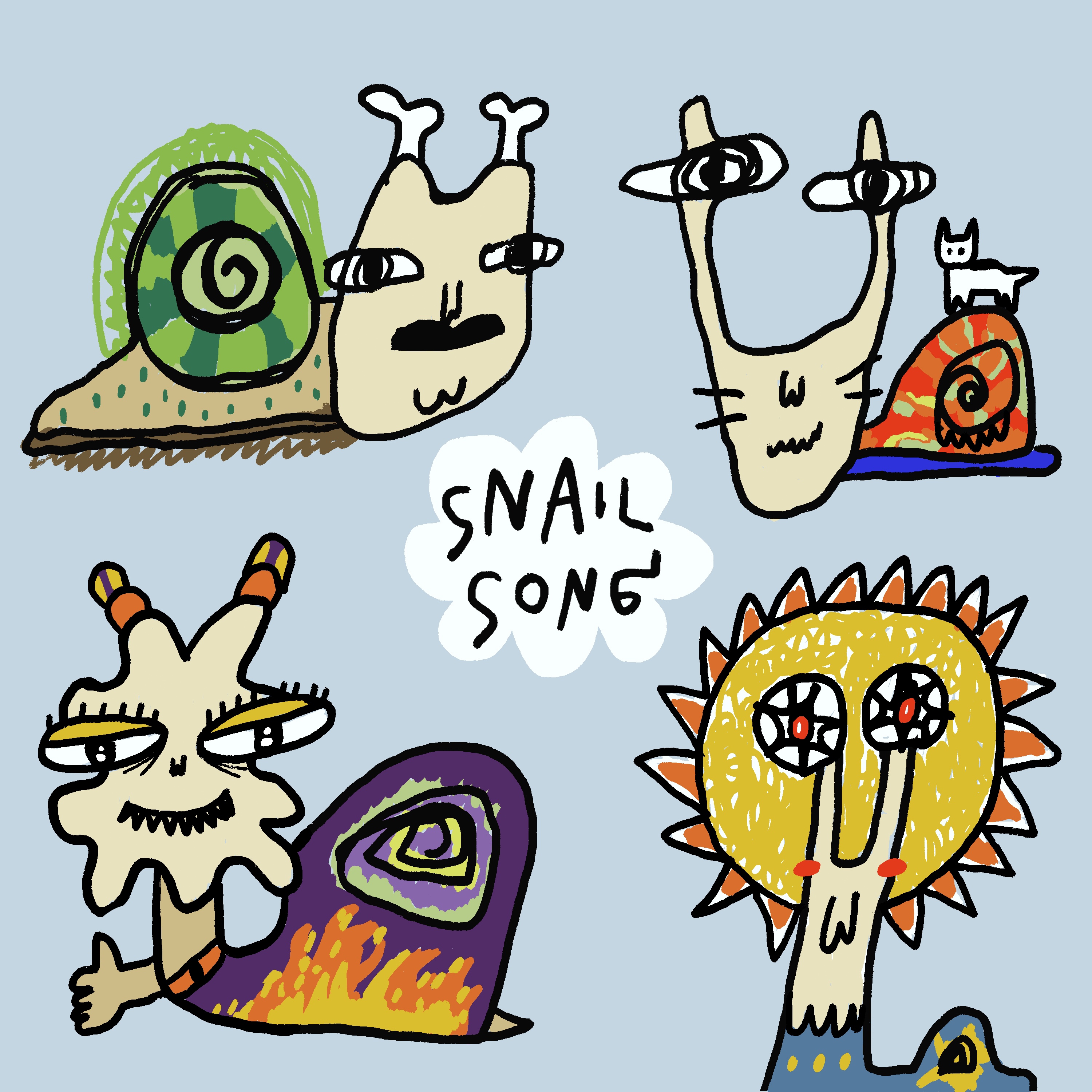 Slow Is Fine, Home on Your Back: Goodmorning Pancake and mindfreakkk’s ‘Snail Song’