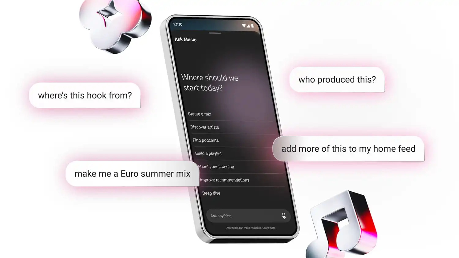 YouTube Music adds Gemini-powered Ask Music for AI music discovery