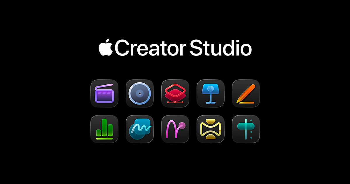 Apple Creator Studio Adds New AI Tools to Logic Pro and Final Cut Pro